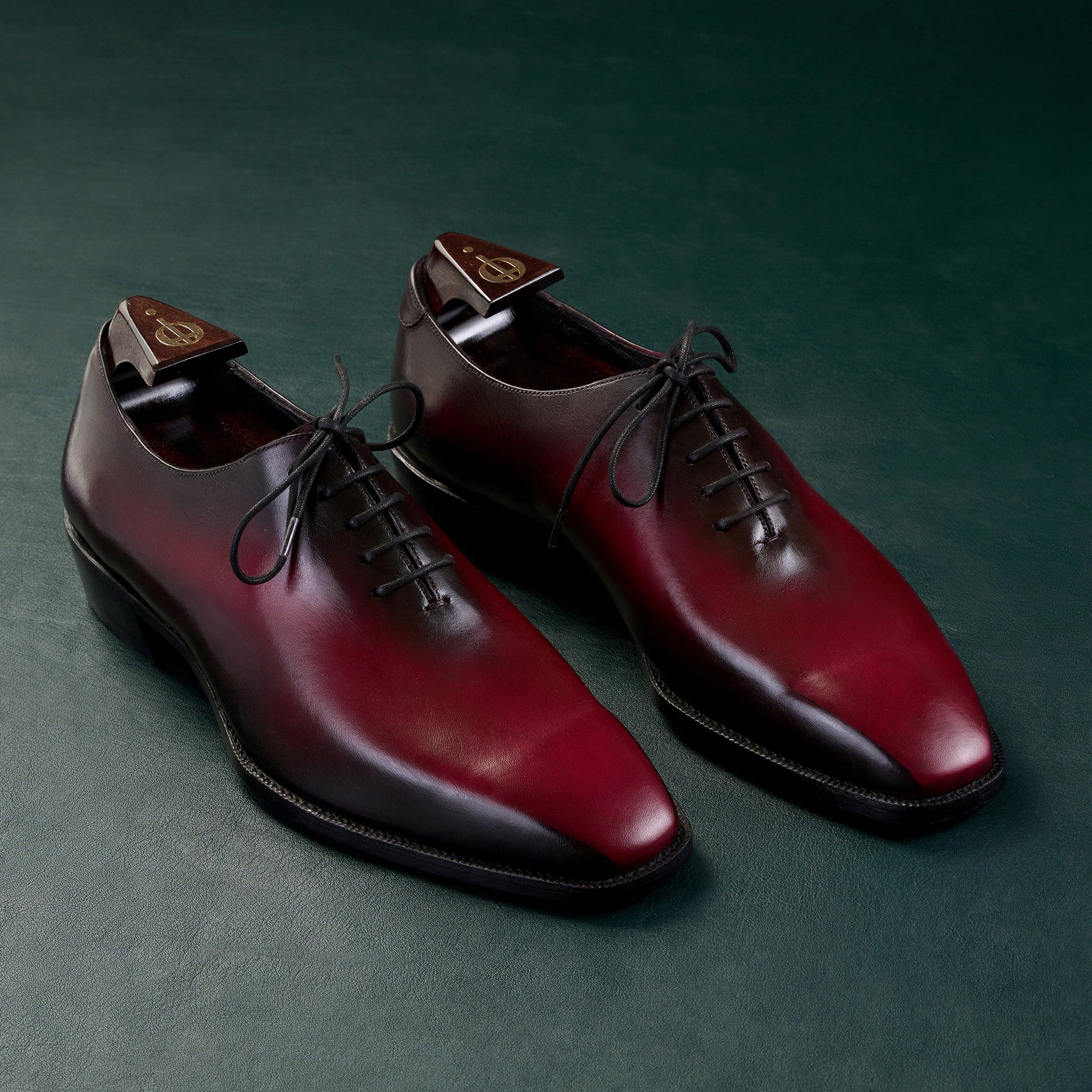 Wholecut Oxford - Midnight Negroni Patina