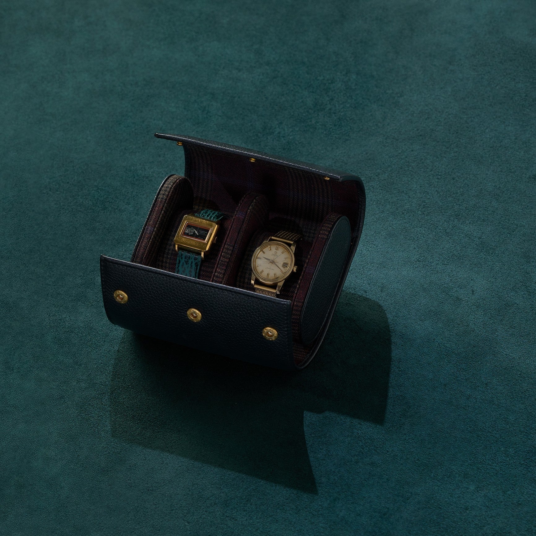 Watch Roll - Burgundy POW - Set of 2